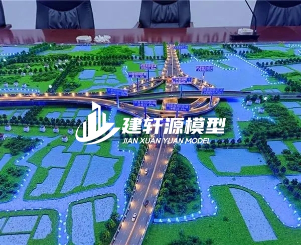 洛阳高速公路沙盘定制